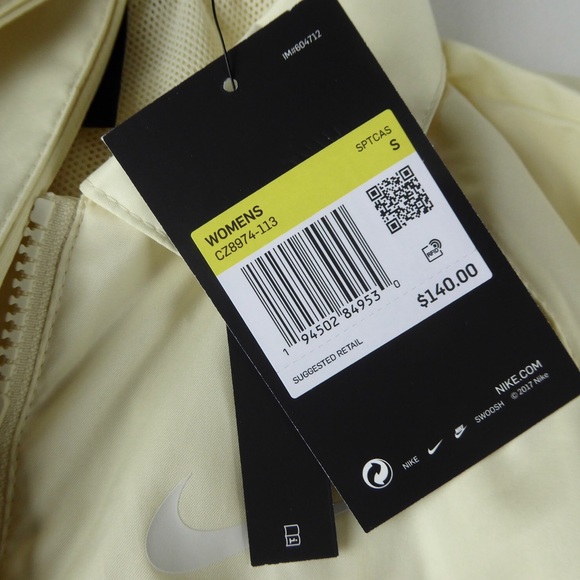 Nike Women’s Windrunner Sportswear Woven Trench Coat Jacket Loose Fit NWT - Picture 10 of 12